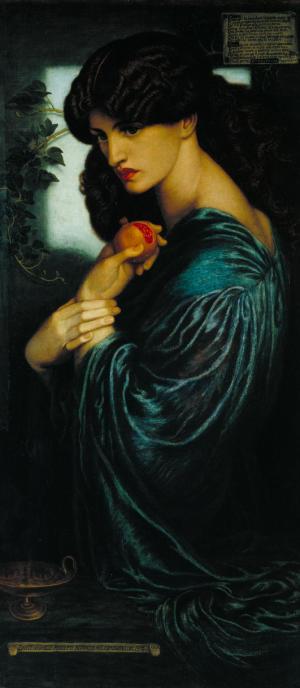 Proserpine (1874), por Dante Gabriel Rossetti